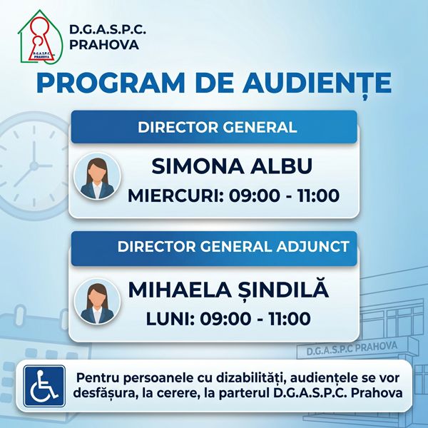 Program audiențe